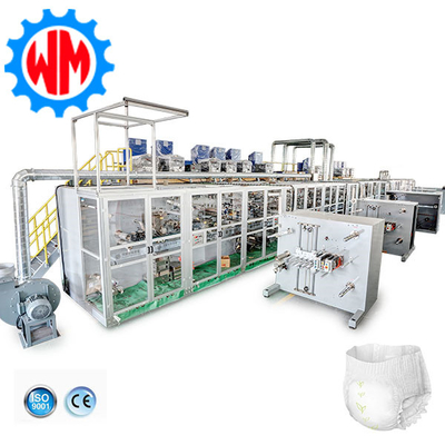 Beli Efisiensi Tinggi Full Servo Baby Diaper Making Machine Kontrol PLC Cerdas Ekspor Global pembuatan online