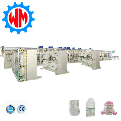 Beli Mesin Membuat Popok Bayi Otomatis Sistem Cerdas dengan Desain Profesional online manufacture