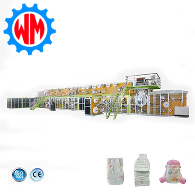 Beli Kontrol cerdas Mesin pembuatan popok bayi berkecepatan tinggi Desain profesional dengan CE online manufacture