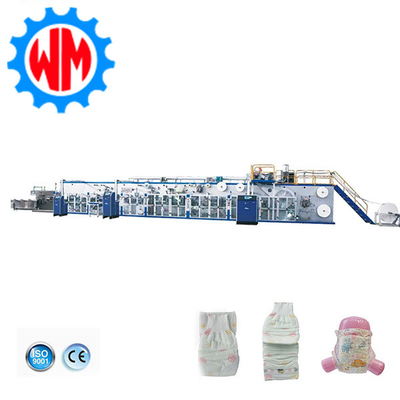 Beli Mesin pembuatan popok bayi kecepatan tinggi lini produksi popok skala kecil online manufacture