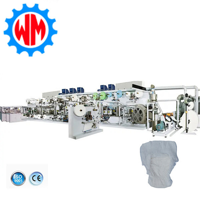 Beli High Performance Full Servo Baby Diaper Production Line Untuk Manufaktur Superior dengan CE online manufacture