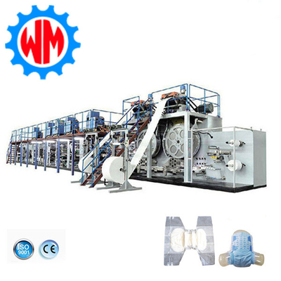Beli Efisiensi Tinggi Full Servo Adult Diaper Making Machine Ekspor Global dengan CE online manufacture