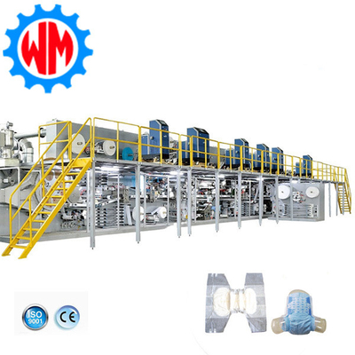Beli 2025 Lini Produksi Popok Dewasa Full Servo Cerdas Baru Operasi Otomatis dengan CE online manufacture