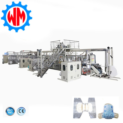 Beli Lini Produksi Popok Dewasa Servo Efisiensi Tinggi Ekspor ke Amerika Selatan online manufacture