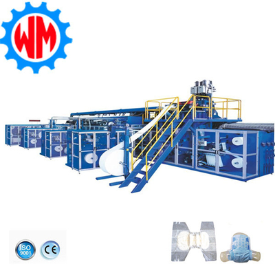 Beli 380V Adult Diaper Production Line Mesin Pengemasan Popok Dewasa yang dapat disesuaikan online manufacture