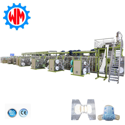 Beli 2025 Mesin Pembuat Popok Dewasa Otomatis Baru Dengan Kontrol Tepat Ekspor Global online manufacture