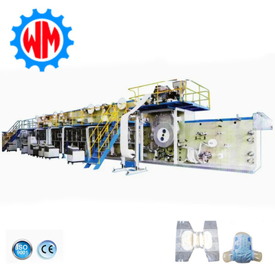 Beli Precision Adult Diaper Making Machine Embossing Printing Stacking Fungsi online manufacture