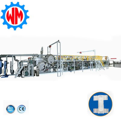 Beli High Speed Stable 350PCS/Minute Adult Diaper Making Machine dengan CE online manufacture