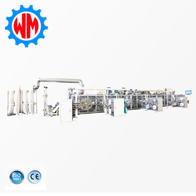 Beli Mesin Produksi Pad Saniter Otomatis 400KW Mesin Pad Saniter Otomatis online manufacture