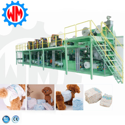 Beli Mesin pembuatan popok hewan peliharaan berkecepatan tinggi dari pabrik yang kuat dengan CE online manufacture