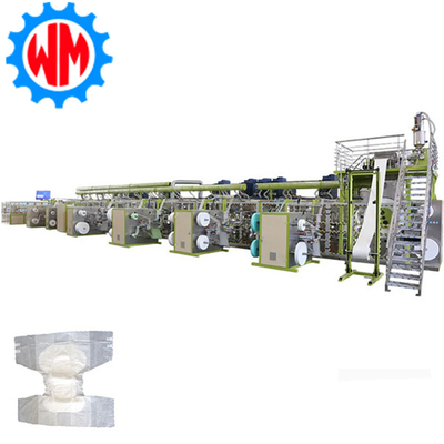 Beli Cepat Ekspor 2025 Baru 400 pcs/min Produksi Diaper Dewasa dengan CE pembuatan online