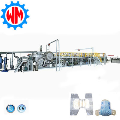 Beli Versatile Full Servo Adult Diaper Making Machine for Various Sizes and Styles of Diapers pembuatan online