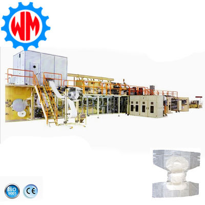 Beli Innovative 400pcs/min Adult Diaper Making Machine for Improved Efficiency and Productivity pembuatan online
