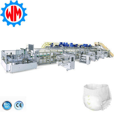 Beli 600Pcs/Min Baby Pull-Ups Diaper Training Pants Making Machine Full Servo Smart Panel Control pembuatan online