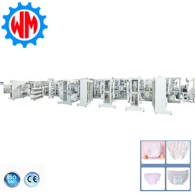 Beli 400pcs/min Menstrual Panties Sanitary Pad Making Machine Customized pembuatan online