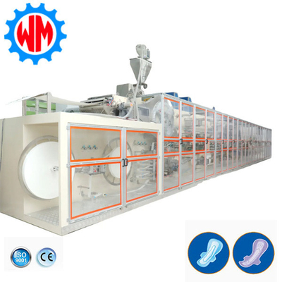Kualitas Tinggi Full Servo Sanitary Napkin Making Machine Ekspor Global dengan CE