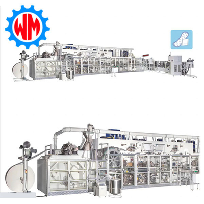 1500pcs/Min Mesin pembuatan serbet sanitasi