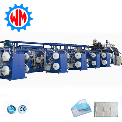 Womeng High Quality Customization Underpad Making Machine dengan CE