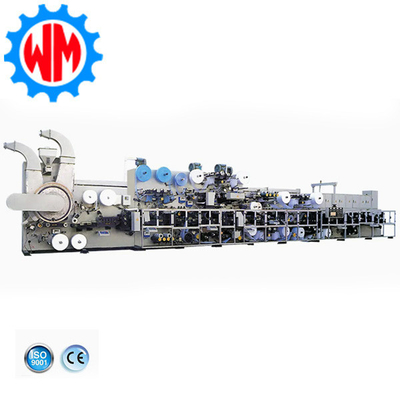 Full Servo Panti Liner Mesin Dengan Sistem Kemasan Global Ekspor