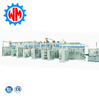 Penjualan Global Kecepatan Tinggi Underpad Panti Liner Membuat Mesin PLC Control
