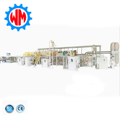 Advanced High Efficiency Underpad Panty Liner Making Machine dengan CE