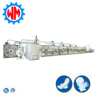 Produksi yang stabil Mesin pembuatan sanitasi dengan instalasi dan pelatihan di luar negeri