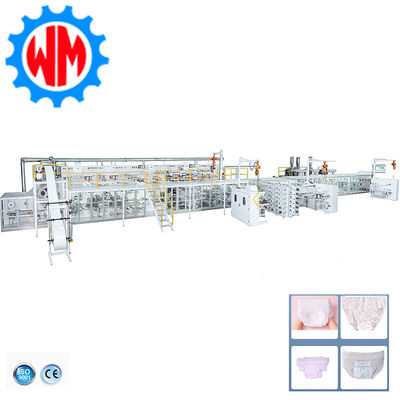 400pcs/min Mesin Pembuat Celana Dalam Wanita Menstruasi Kustomisasi Profesional