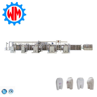 Mesin Pembuat Celana Dalam Menstruasi Wanita Teknologi Baru CE ISO Kecepatan Tinggi Kerja Stabil